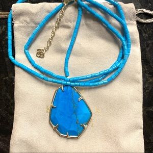 Kendra Scott Beatrix Turquoise Necklace
